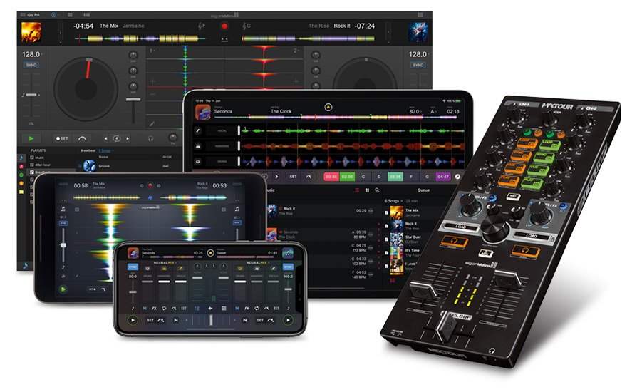 Reloop Mixtour Hepsi Bir Arada 2Kanal Ses Kartlı DJ Kontrolör